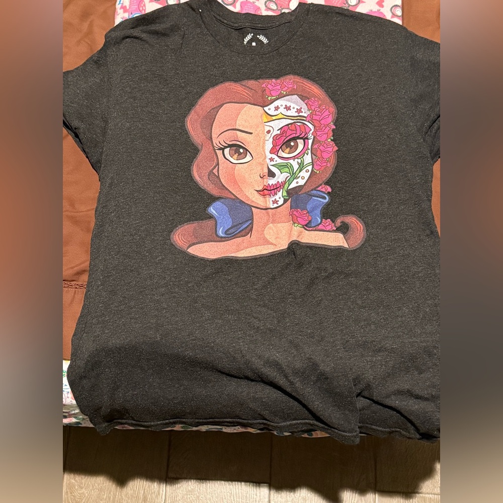 Disney’s Belle Sugar Skull Series by ELLADOR
